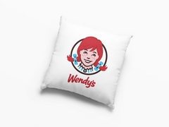 Wendys Logo Cushion Case / Pillow Case