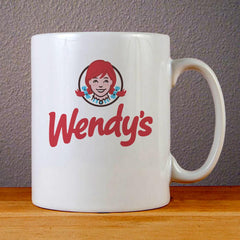 Wendys Logo Ceramic Coffee Mugs