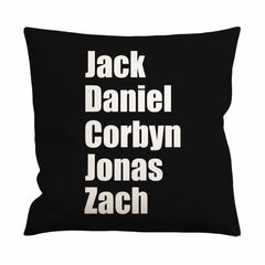 Why Dont We Band Name Cushion Case / Pillow Case