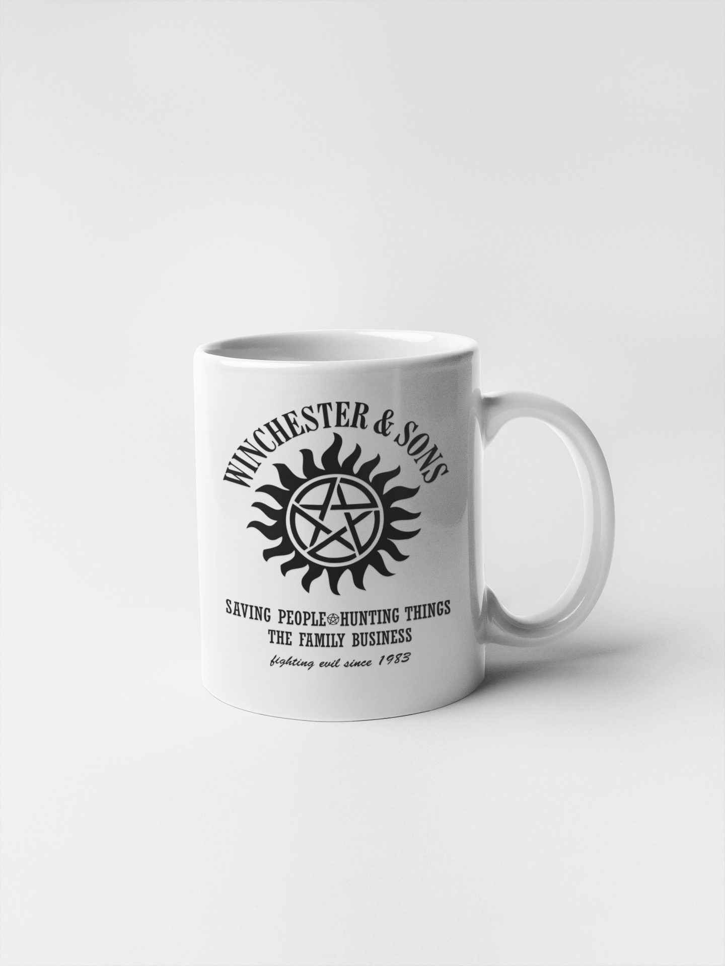 Winchesters and Sons Ceramic Coffee Mugs