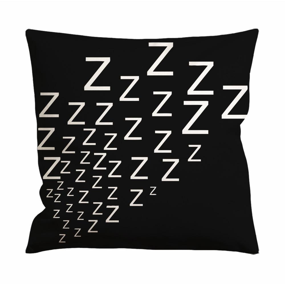 Zzzzzzz Logo Cushion Case / Pillow Case