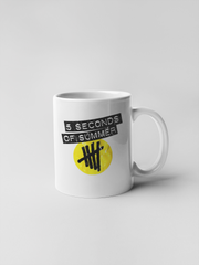 5 Seconds of Summer Logo Ceramic Coffee Mugs