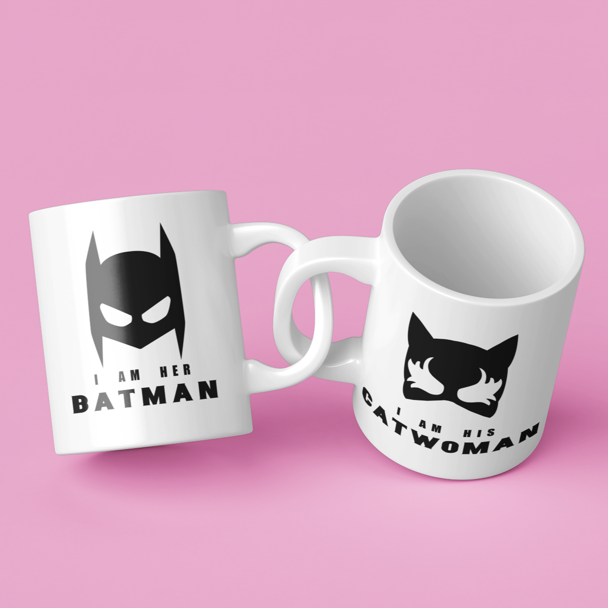 I am Her Batman Mug Couples Mug Set Wedding Mug Couples Gift Set