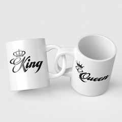 King Queen Mug Couples Mug Set Wedding Mug Couples Gift Set