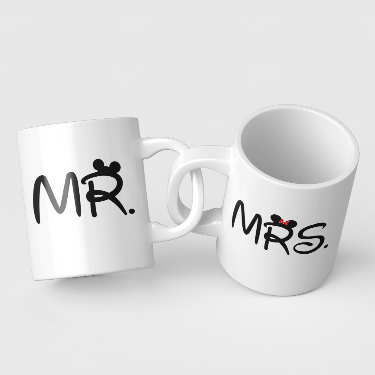 Mr & Mrs Mug Colourfull Couples Mug Set Wedding Mug Couples Gift