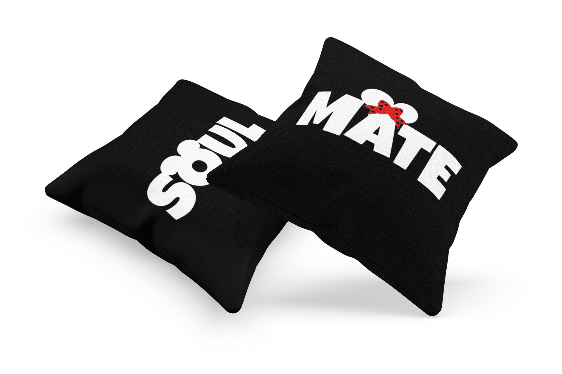 Cute Soulmate Couple Cushion Case / Pillow Cases