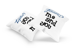 Cute Together Forever Me And You Couple Cushion Case / Pillow Cases