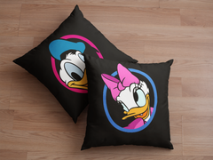 Cute Donald and Desy Duck Couple Cushion Case / Pillow Cases