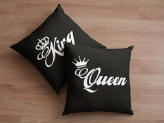 The King and The Queen Couple Cushion Case / Pillow Cases